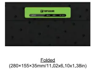 TOPSOLAR T05SC60-1 SolarFairy 60W Portable Foldable Solar Panel Charger Kit -3