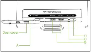 TOPSOLAR T05SC60-1 SolarFairy 60W Portable Foldable Solar Panel Charger Kit -Description