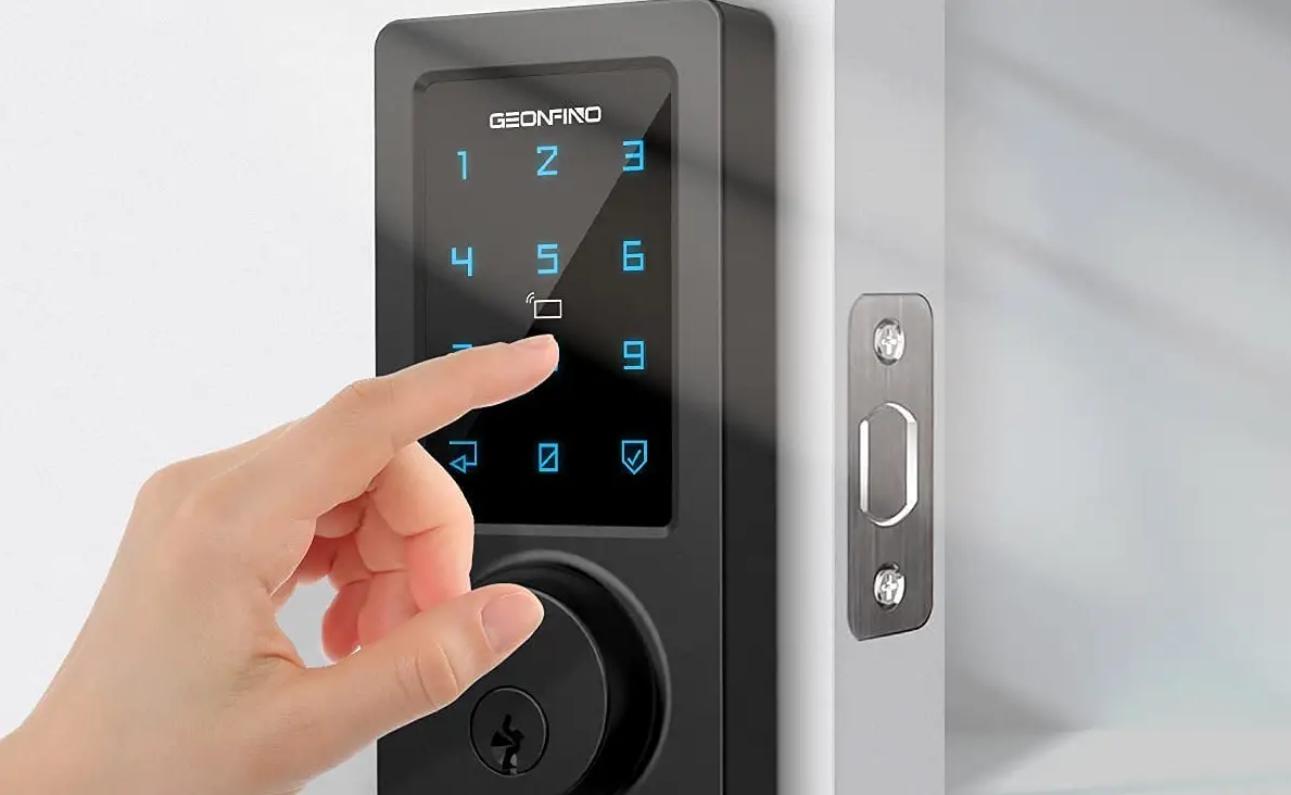 Geonfino G5 Keyless Entry Door Lock With Electronic Keypad Instruction Manual