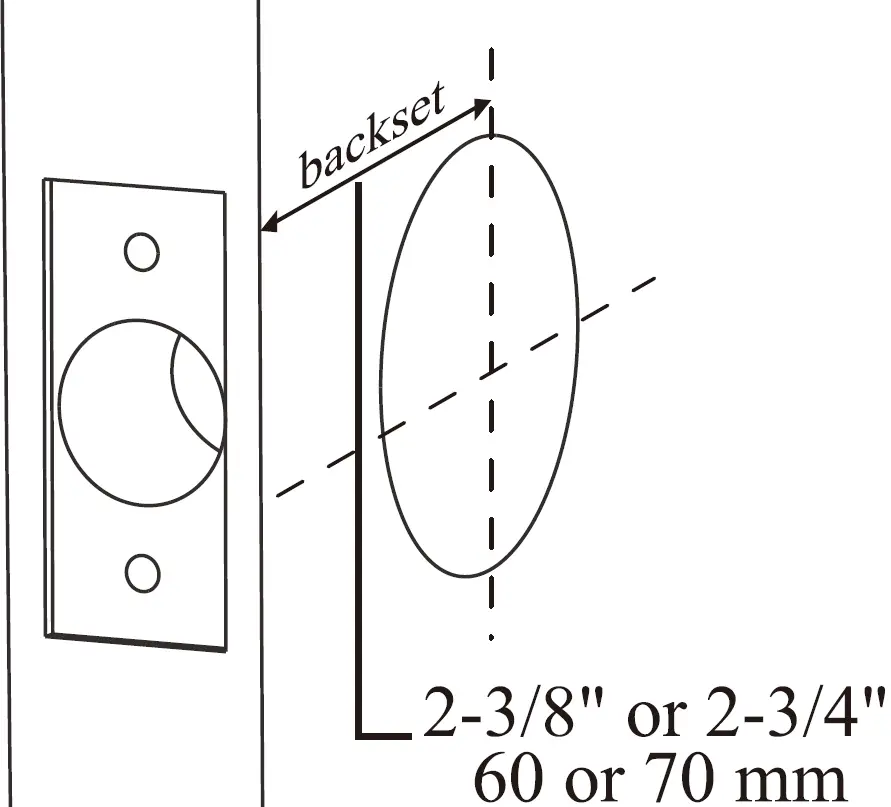 Prepare the door and check dimensions 01