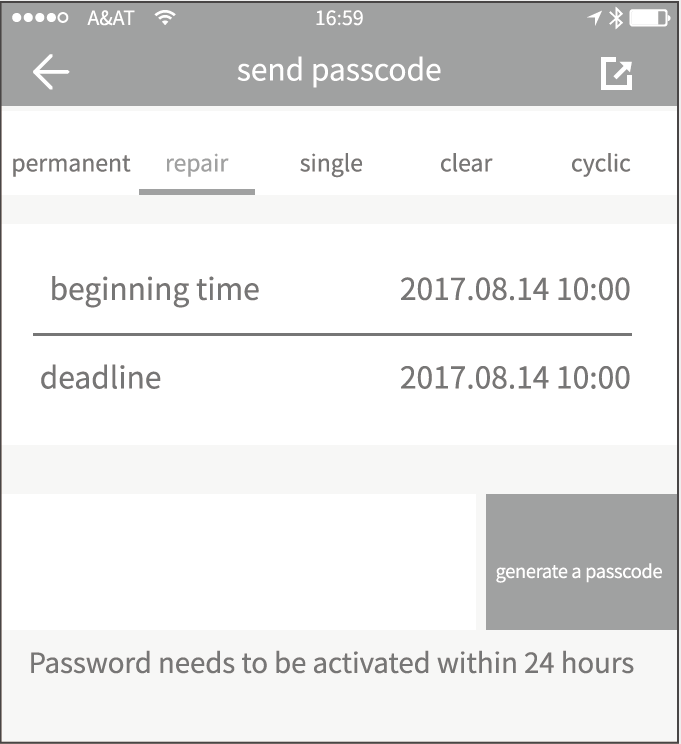 Time Limited Passcode