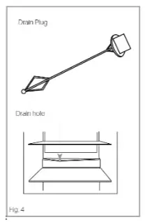 HOOVER HFLO3550E BI SD 177 Fridge- Care and cleaning