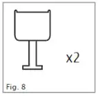 HOOVER HFLO3550E BI SD 177 Fridge- cabinet
