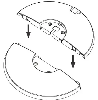 Lasko FH620 Tower Heater Fan with Remote Control- Assembly 1