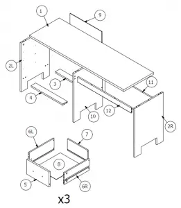 part table