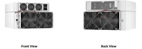 BITMAIN S19a Pro Server Bitcoin Miner Installation Guide Fig1