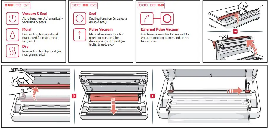 AEG Gourmet Vacuum Sealer - product overview 1