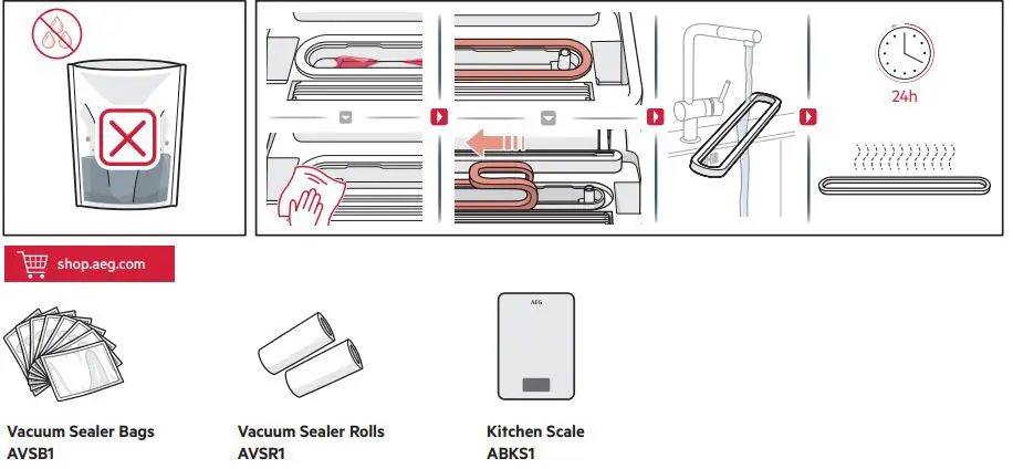 AEG Gourmet Vacuum Sealer - product overview 3