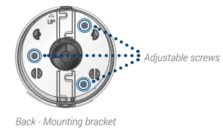 LOREX H32A Series H32A2TU W 2K Wire Free Security System - Back - Mounting bracket