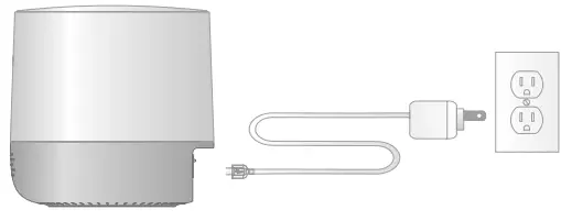 LOREX H32A Series H32A2TU W 2K Wire Free Security System - Connect power