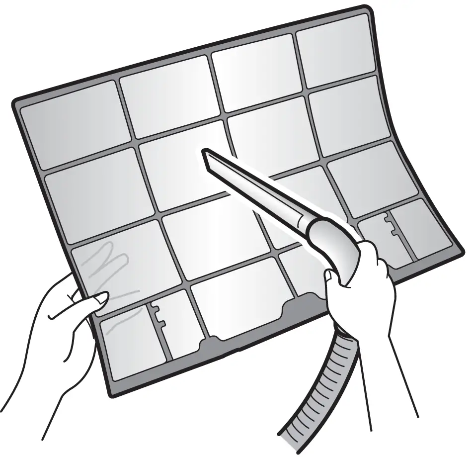 To open the front panel 03