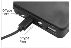 Clarke JSM180 Jump Starter and Device Charger - AUXILIARY ADAPTOR 1
