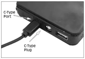 Clarke JSM180 Jump Starter and Device Charger - CHARGING