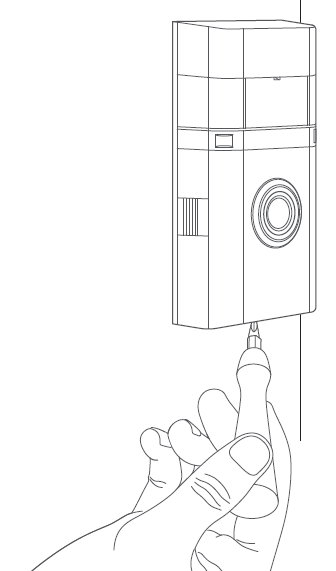 Secure the faceplate