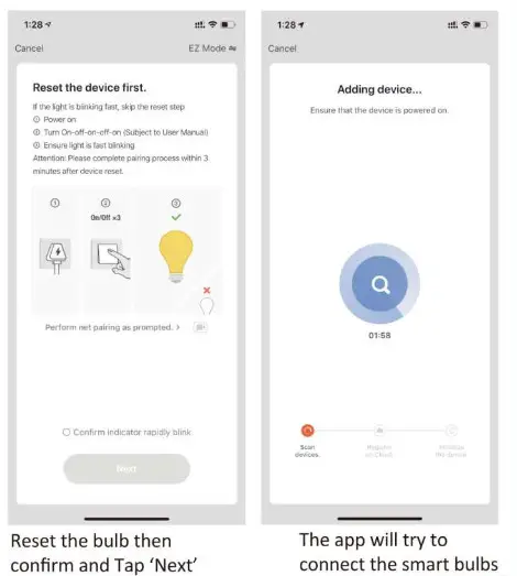 Xiamen Yinxu Industry Trade WSLB Smart bulb - Add divice 2