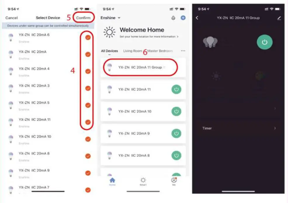 Xiamen Yinxu Industry Trade WSLB Smart bulb - Add divice 6