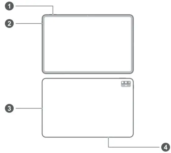 HUAWEI WGR W09 12.6 Inch MatePad - Device