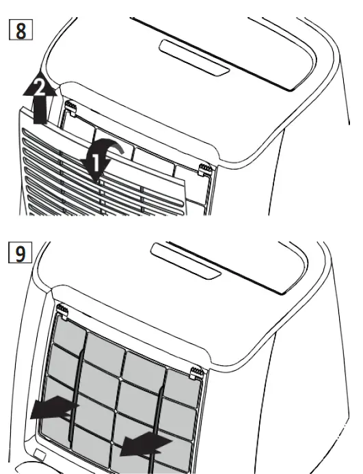 DeLonghi PACEL376HGRFK-6AL WH Portable Air Conditioner 20