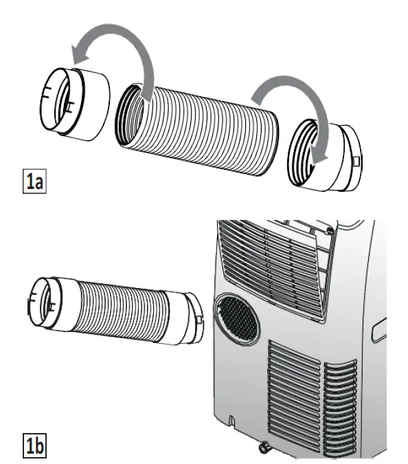 DeLonghi PACEL376HGRFK-6AL WH Portable Air Conditioner 3