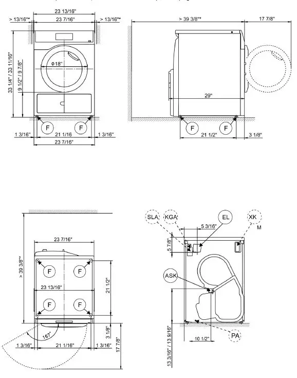 Miele-PDR 908-HP-Professional-Heat-Pump Dryer-1