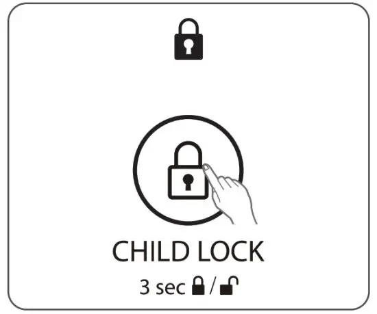 WINIX AZPU370-IWB Air Purifier - LOCK