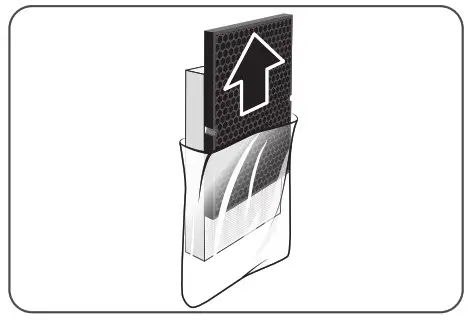 WINIX AZPU370-IWB Air Purifier - plastic