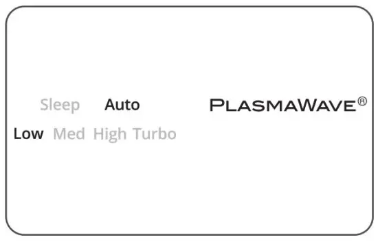 WINIX AZPU370-IWB Air Purifier - powers