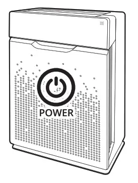 WINIX AZPU370-IWB Air Purifier - turn