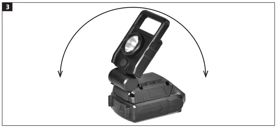 MEEC TOOLS 012174 18V Torch Power Tool and Garden Machine- 3
