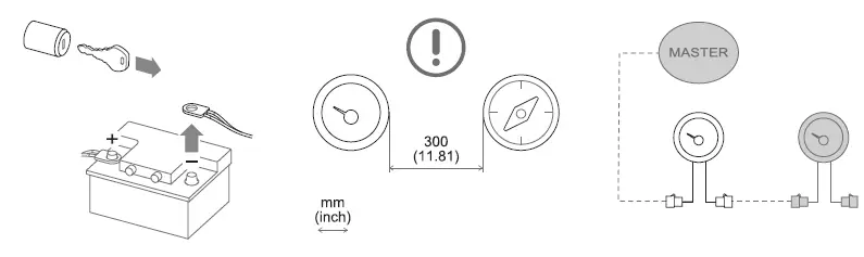 veratron a2c15519300 Indicateurs 52 mm Diameter Circular Hole fig 1