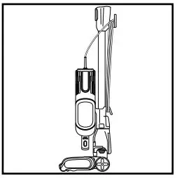 Shark UltraLight Pet Corded Stick with Self-Cleaning Brushroll - Storage Mode 2