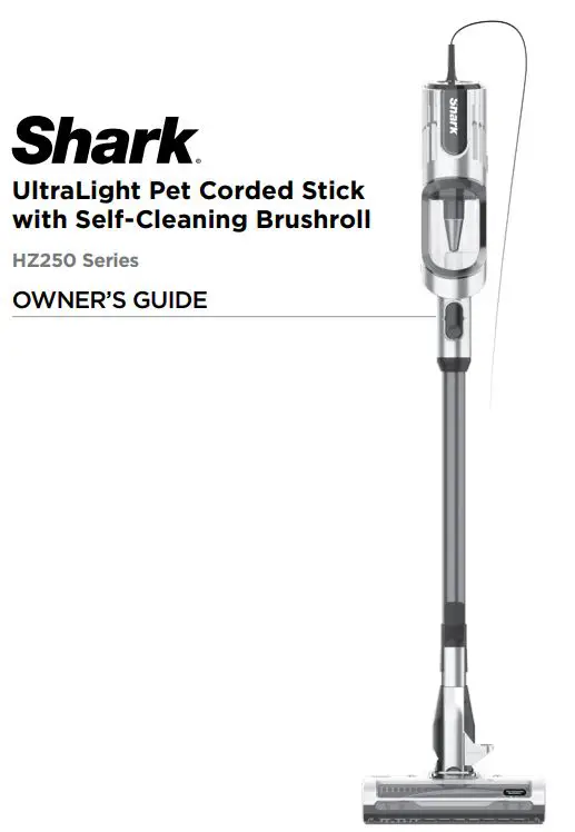 Shark UltraLight Pet Corded Stick with Self-Cleaning Brushroll