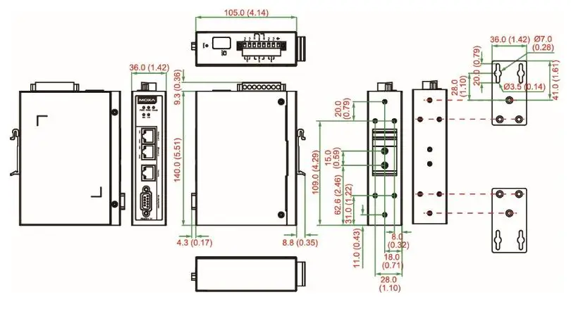 MOXA-MGate-5114-Series-Modbus-Gateway-Installation-Guide-fig1