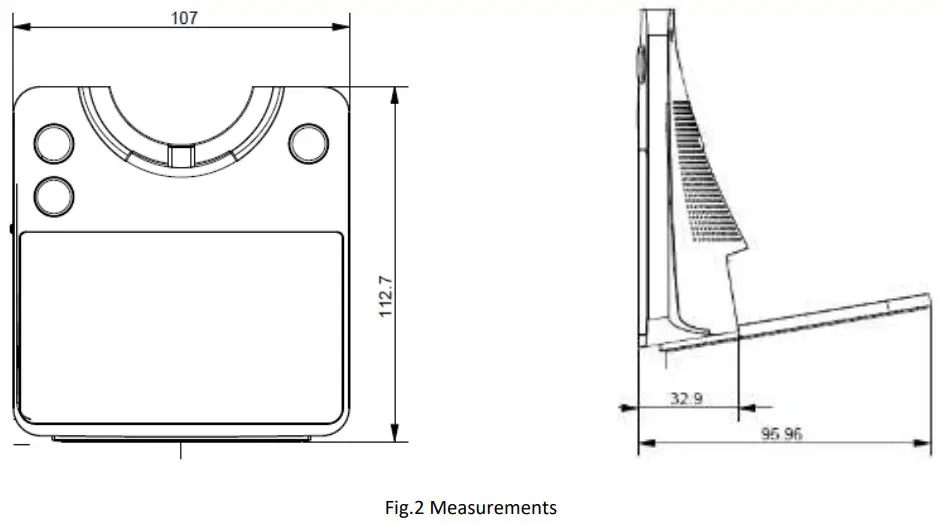 RTX745x High End Headset Base - figure 2