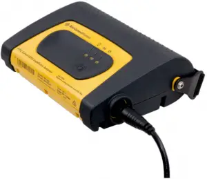 a close up of a device