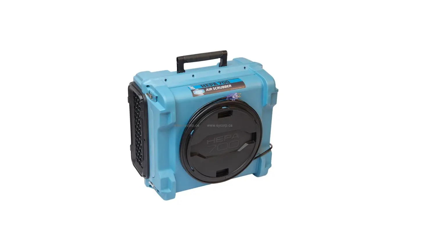 Dri-eaz Dri125105 Air Scrubber Owner's Manual Dri-eaz Dri125105 Air Scrubber Owner's Manual