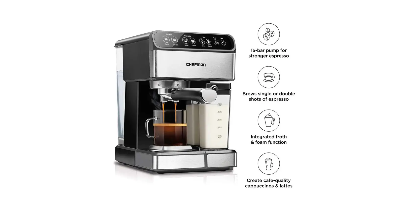 Chefman Rj54 Espresso Machine Plus User Guide Chefman Rj54 Espresso Machine Plus User Guide