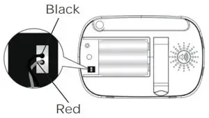 FIG 2 Installing the battery pack for the Parent Unit.