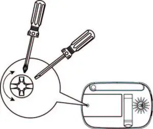 FIG 3 Fastening the cover for the Parent Unit.