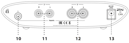 Zen Air CAN Single Ended Audio Amplifier - Settings 2