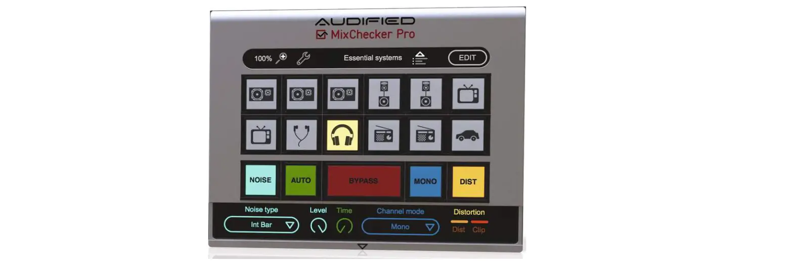 Audified Pcmoo14810-000 Mix Checker User Manual