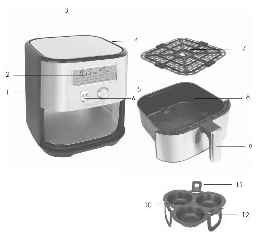 KALORIK -FT 50942 -SS -Air -Fryer -2