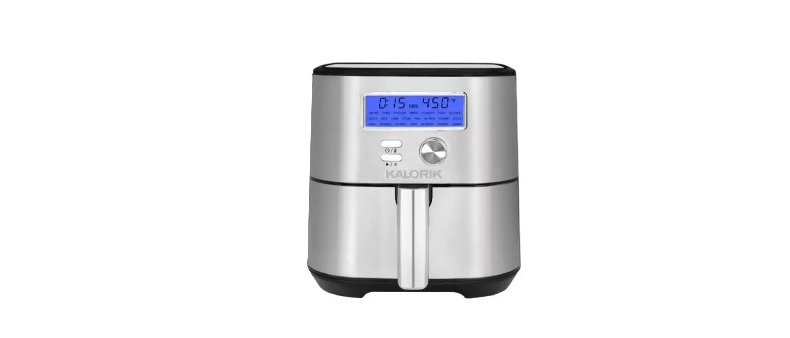 Kalorik Ft 50942 Ss Air Fryer Instruction Manual