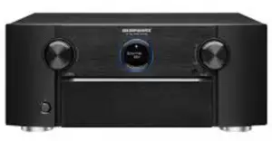 a close up of a speaker