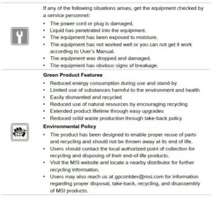 FIG 3 Safety Instructions