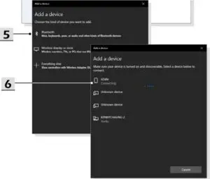 FIG 48 Activating Bluetooth Connection