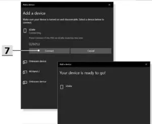 FIG 49 Activating Bluetooth Connection
