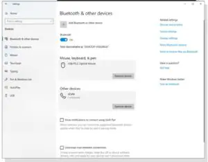 FIG 50 Activating Bluetooth Connection