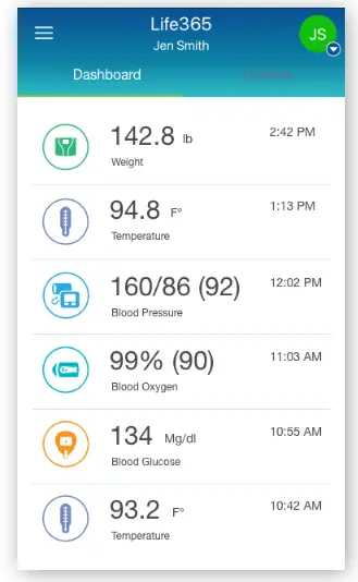 Life365 Health App - app screen 4