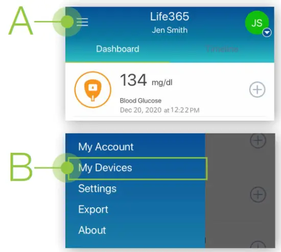 Life365 Health App - app screen